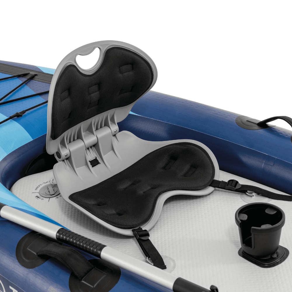 KAYAK INFLABLE INTEX DAKOTA QUEST CAPACIDAD 1 PERSONA + REMOS + INFLADOR SIT-ON-TOP - 3