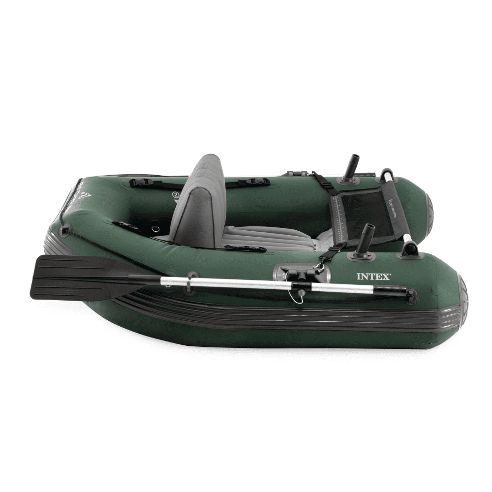 BOTE INFLABLE INTEX BIG CATCH PROTM FISHING TUBE SET CAPACIDAD 140 KG + REMOS + INFLADOR - 6