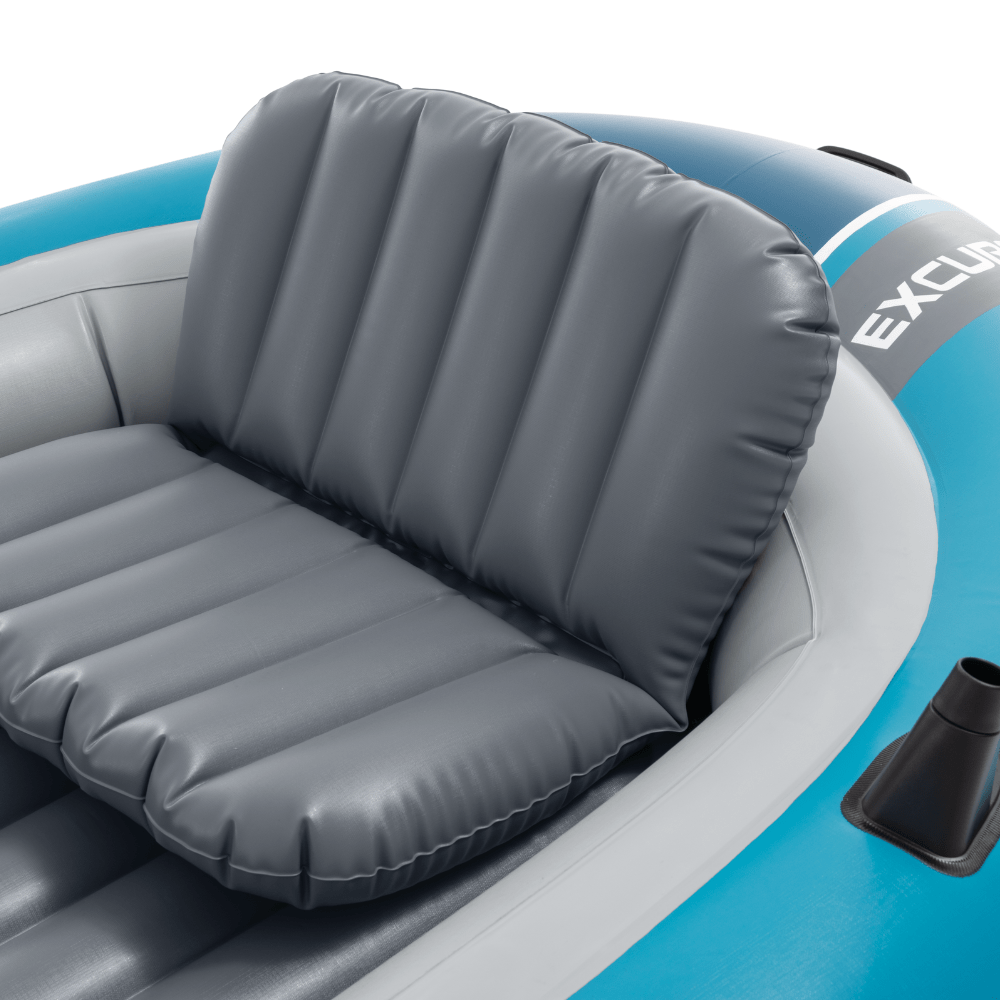 BOTE INFLABLE INTEX EXCURSION 4 SET CAPACIDAD 500 KG + REMOS + INFLADOR - 11