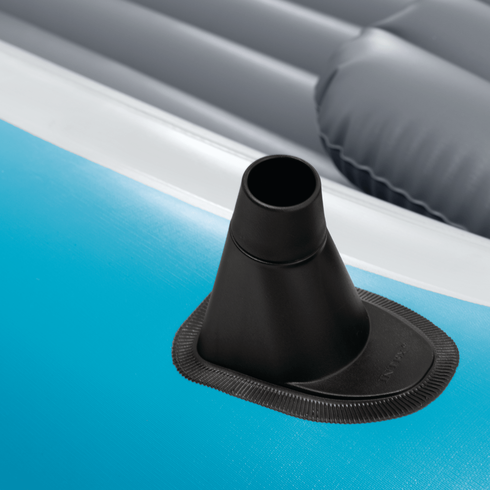 BOTE INFLABLE INTEX EXCURSION 4 SET CAPACIDAD 500 KG + REMOS + INFLADOR - 12