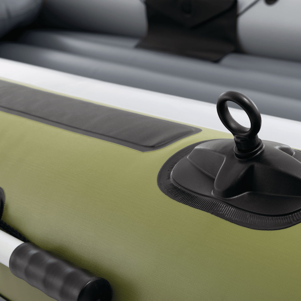 BOTE INFLABLE INTEX SEAHAWK 4 SET CAPACIDAD 480 KG + REMOS + INFLADOR - 2