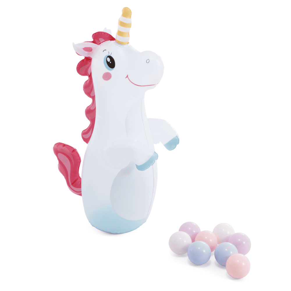 CENTRO DE ACTIVIDAD INFLABLE INTEX CASTILLO DE UNICORNIO UNICORN CASTLE - 4
