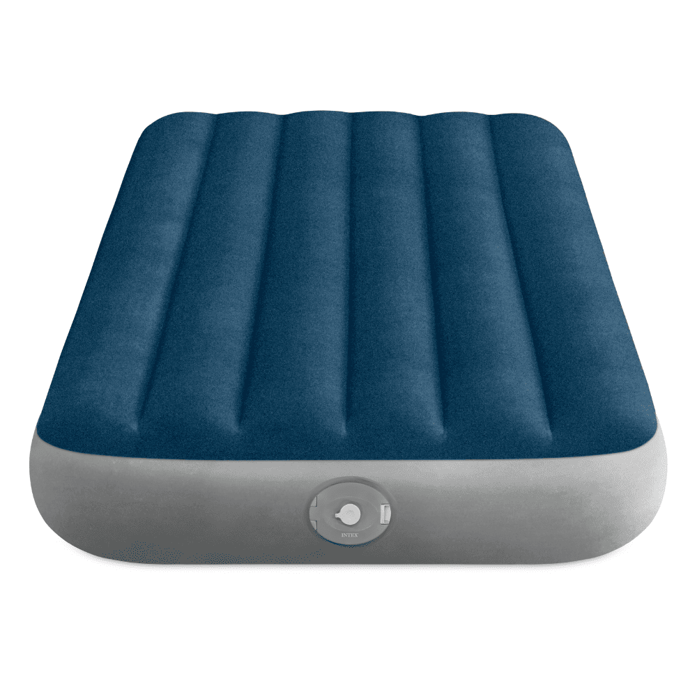 COLCHON INFLABLE INTEX 1.5 PLAZAS 99X191X25 CM CON BOMBA RECARGABLE PRESTIGE DOWNY AIRBED - 3