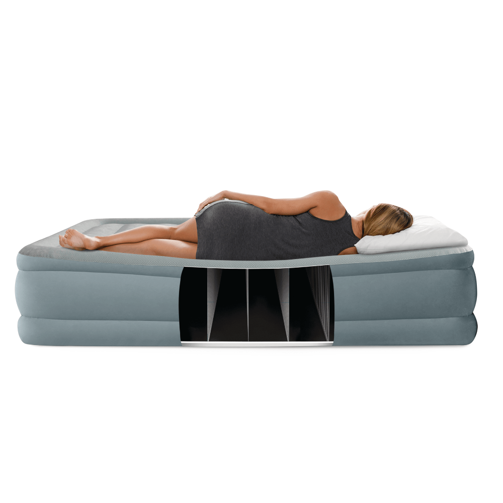 COLCHON INFLABLE ELE CTRICO INTEX 2 PLAZAS 152X203X46 CM PREMIUM COMFORT - 2