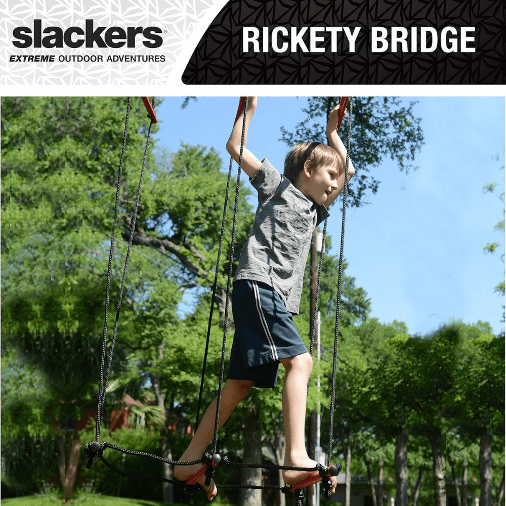 PUENTE COLGANTE INESTABLE SLACKERS RICKETY BRIDGE - 6