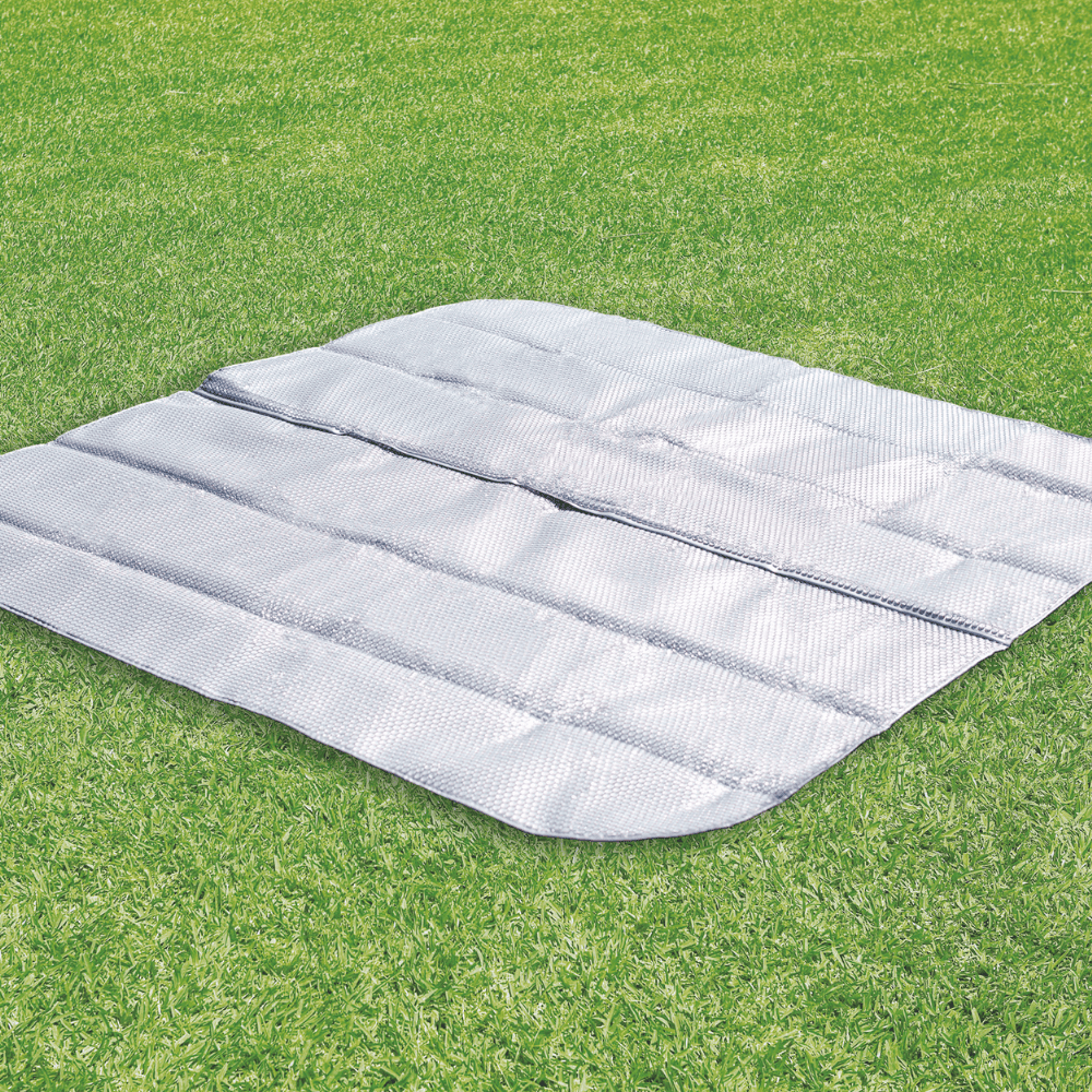 SPA HOT TUB INFLABLE INTEX CHEVRON DELUXE SQUARE BUBBLE SPA 4 PERSONAS - 2