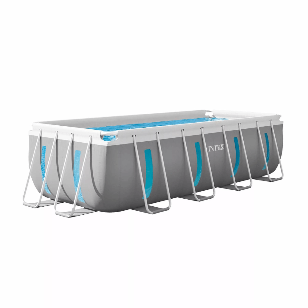 PISCINA ESTRUCTURAL INTEX CLEARVIEW SET 400X200X122 CM BOMBA + ESCALERA + COBERTOR - 8