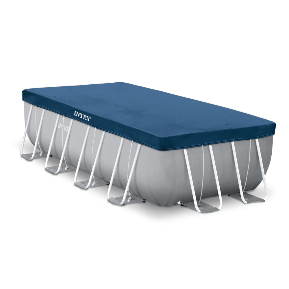 PISCINA ESTRUCTURAL INTEX CLEARVIEW SET 400X200X122 CM BOMBA + ESCALERA + COBERTOR - 10
