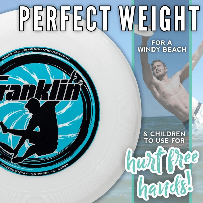 DISCO DE LANZAMIENTO DEPORTIVO FRANKLIN SPORTS FLYING DISC 175 GRAMOS - 5
