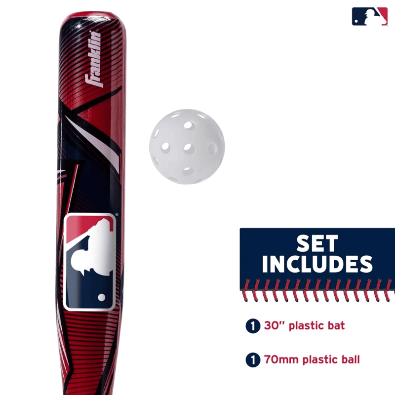 BAT DE BASEBALL MLB FRANKLIN SPORTS 76 CM SLAMMIN BAT AND BALL - 2