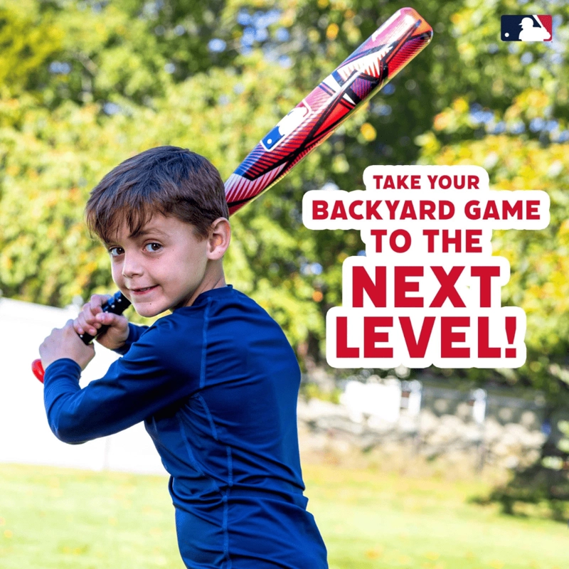 BAT DE BASEBALL MLB FRANKLIN SPORTS 76 CM SLAMMIN BAT AND BALL - 9