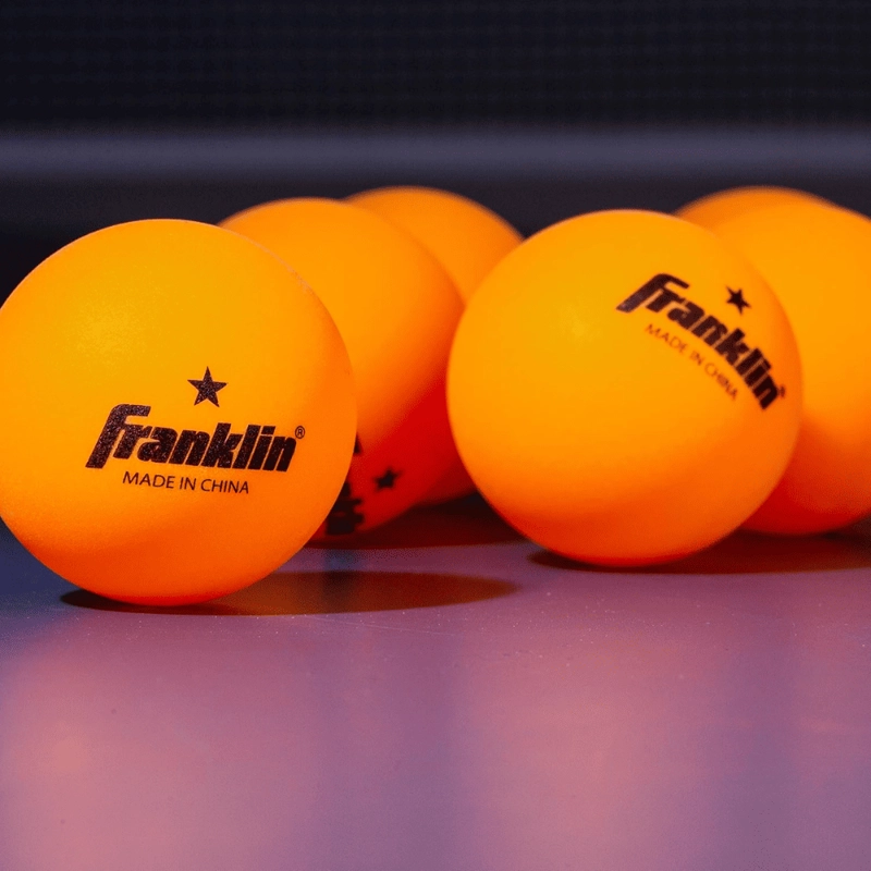 PELOTAS DE TENIS DE MESA FRANKLIN SPORTS 40MM 1 ESTRELLA NARANJA PACK 6 - 7