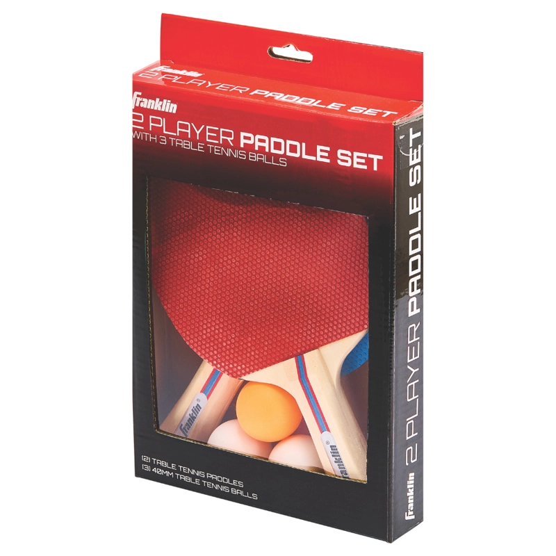 PALETAS DE TENIS DE MESA FRANKLIN SPORTS SET 2 PALETAS + PELOTAS - 1