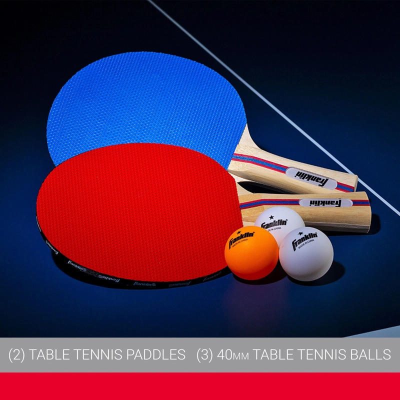 PALETAS DE TENIS DE MESA FRANKLIN SPORTS SET 2 PALETAS + PELOTAS - 8
