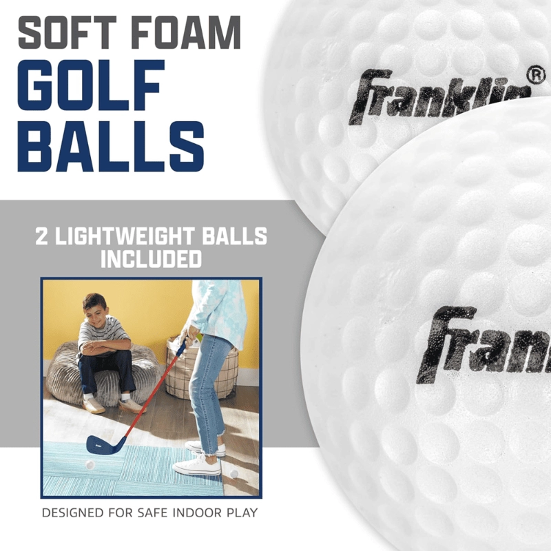 SET DE GOLF FRANKLIN SPORTS GOLF CLUB & 2 BALLS SET 71 CM - 8
