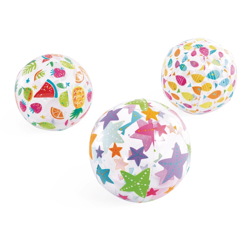 PELOTA INFLABLE INTEX ESTRELLAS 51 CM LIVELY PRINT BALL - 6