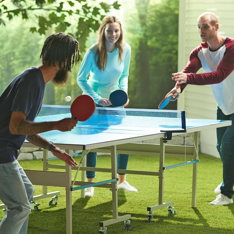 PALETAS DE TENIS DE MESA FRANKLIN SPORTS SET 4 PALETAS CON BOLSA - 9