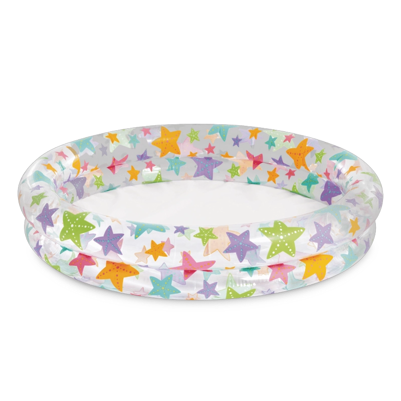 PISCINA INFANTIL INFLABLE INTEX ESTRELLAS 122X25 CM STARFISH POOL - 1