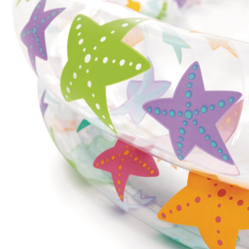 PISCINA INFANTIL INFLABLE INTEX ESTRELLAS 122X25 CM STARFISH POOL - 3
