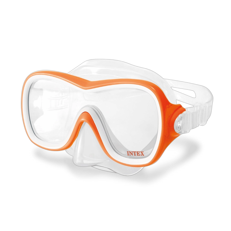 MASCARA BUCEO INTEX WAVE RIDER MASK NARANJO - 1