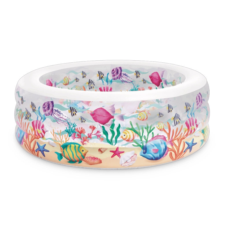 PISCINA INFANTIL INFLABLE INTEX PECES ENTRETENIDOS 152X56 CM FISHY FUN - 1