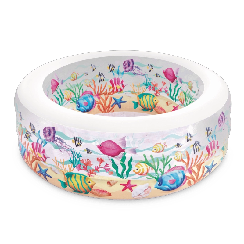 PISCINA INFANTIL INFLABLE INTEX PECES ENTRETENIDOS 152X56 CM FISHY FUN - 3