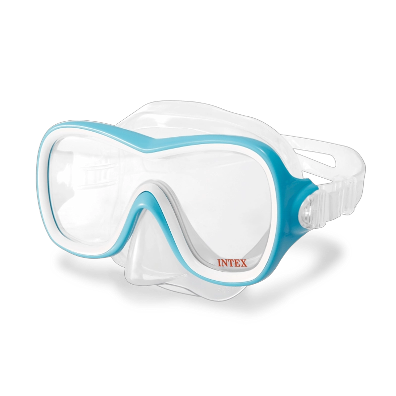 MASCARA BUCEO INTEX WAVE RIDER MASK AZUL - 1