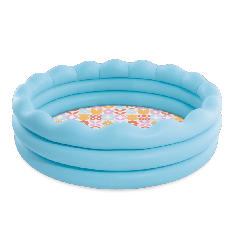PISCINA INFANTIL INFLABLE INTEX WAVY EDGE 168X46 CM - 1
