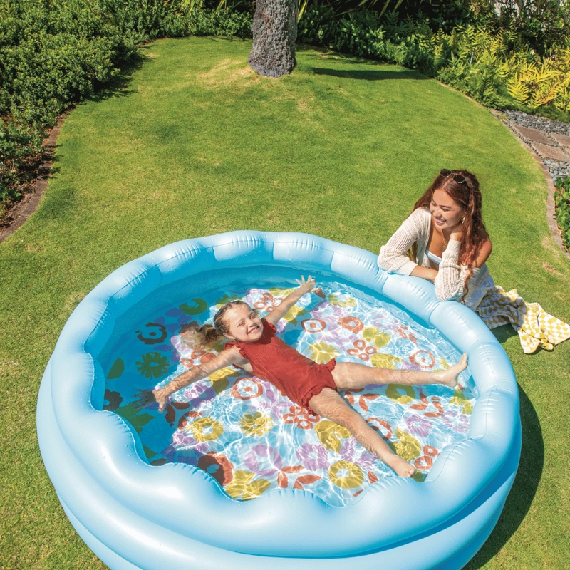 PISCINA INFANTIL INFLABLE INTEX WAVY EDGE 168X46 CM - 10
