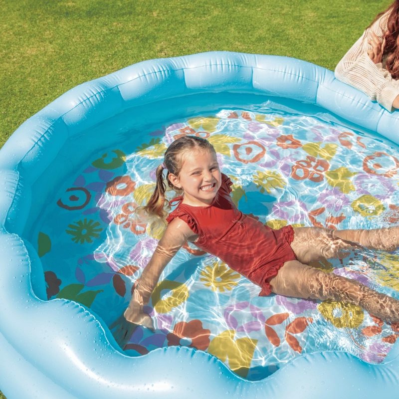 PISCINA INFANTIL INFLABLE INTEX WAVY EDGE 168X46 CM - 2
