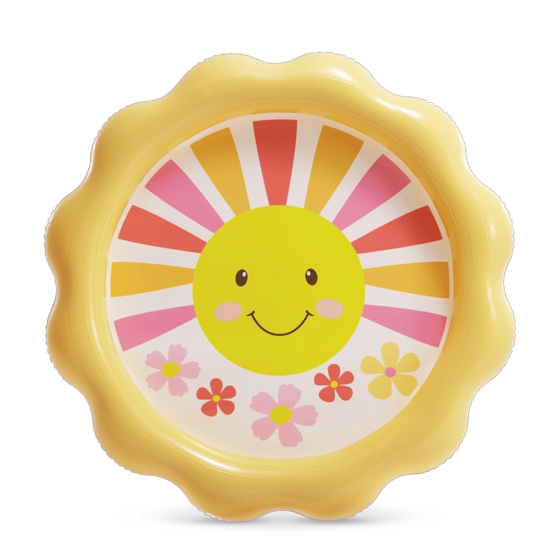 PISCINA INFANTIL INFLABLE INTEX SOL 104X13 CM SUNNY RAYS SPRAY - 3
