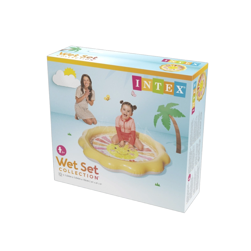 PISCINA INFANTIL INFLABLE INTEX SOL 104X13 CM SUNNY RAYS SPRAY - 7