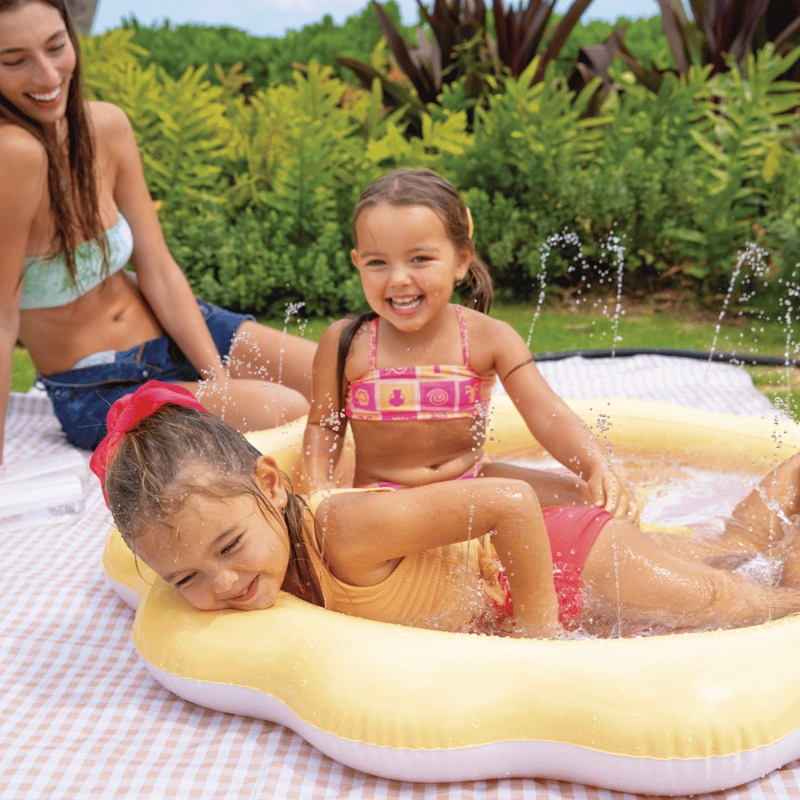 PISCINA INFANTIL INFLABLE INTEX SOL 104X13 CM SUNNY RAYS SPRAY - 9