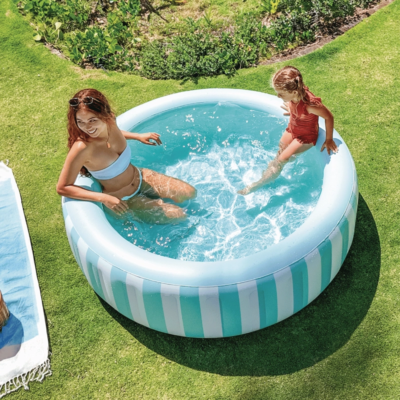 PISCINA INFANTIL INFLABLE INTEX 168X53 CM COASTAL LUXE - 2