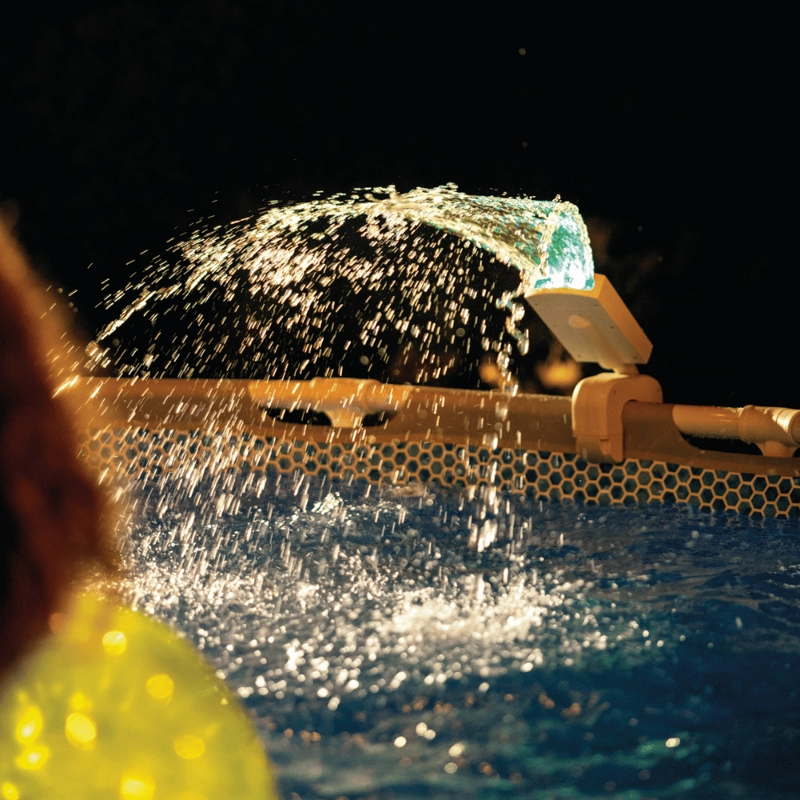 ROCIADOR LED MULTICOLOR PARA PISCINA INTEX LED POOL SPRAYER - 7