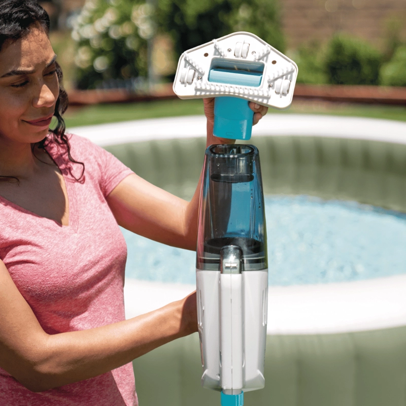 ASPIRADORA DE PISCINA RECARGABLE INTEX CON BRAZO TELESCOPICO ZR100 - 8