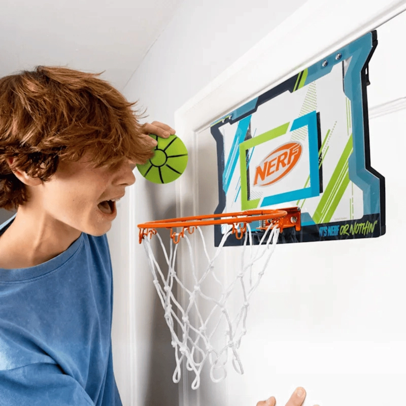 TABLERO DE BASKETBALL DE PUERTA NERF 46 X 30 CM PRO HOOP - 4