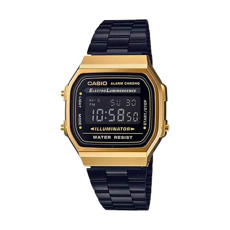 RELOJ CASIO UNISEX DIGITAL A-168WEGB-1B - 1