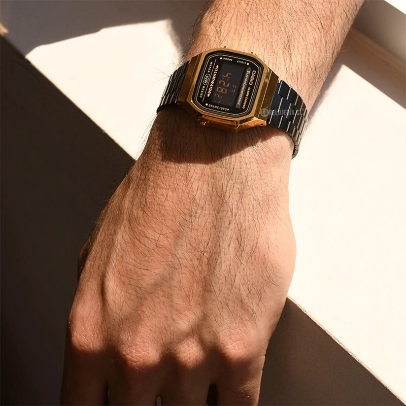 RELOJ CASIO UNISEX DIGITAL A-168WEGB-1B - 2