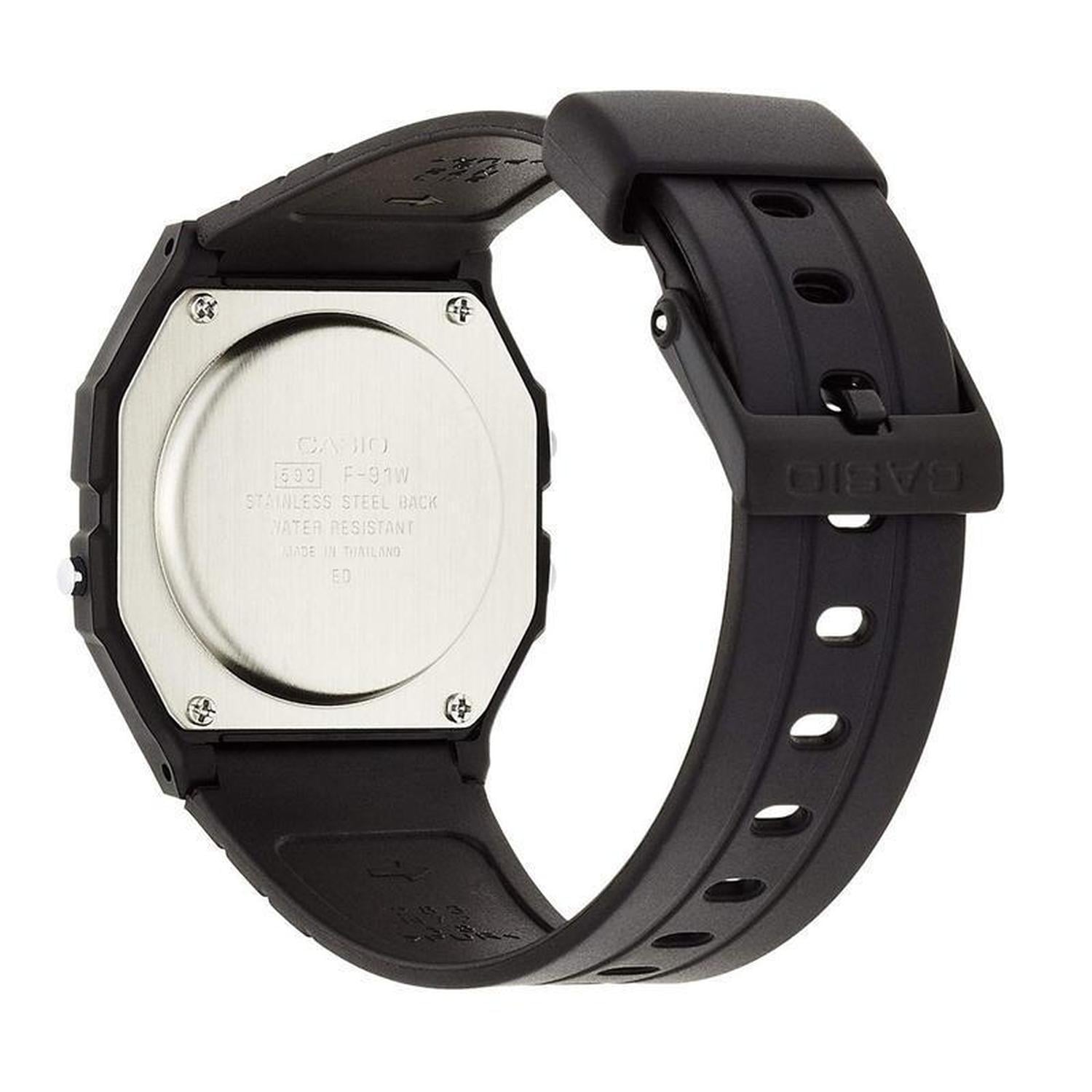 RELOJ CASIO UNISEX DIGITAL F-91WG-9 - 4