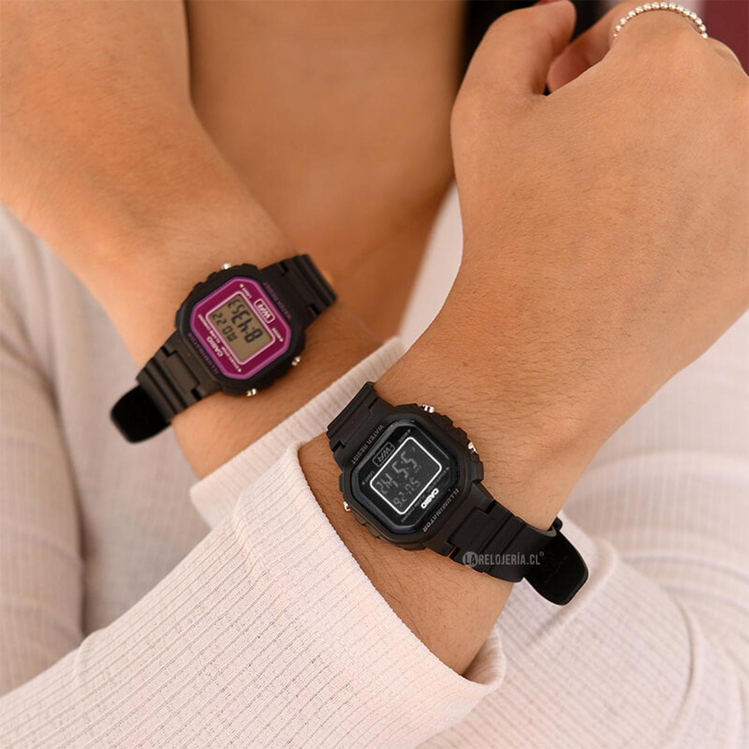 RELOJ CASIO MUJER DIGITAL LA-20WH-1B - 2