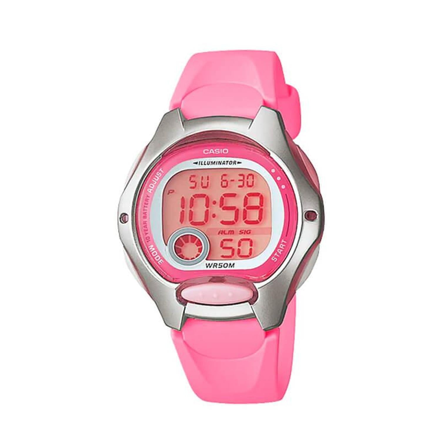 RELOJ CASIO MUJER DIGITAL LW-200-4BV - 1