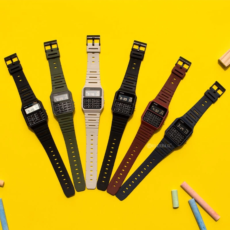 RELOJ CASIO HOMBRE CA-53W-1 CALCULADORA - 4
