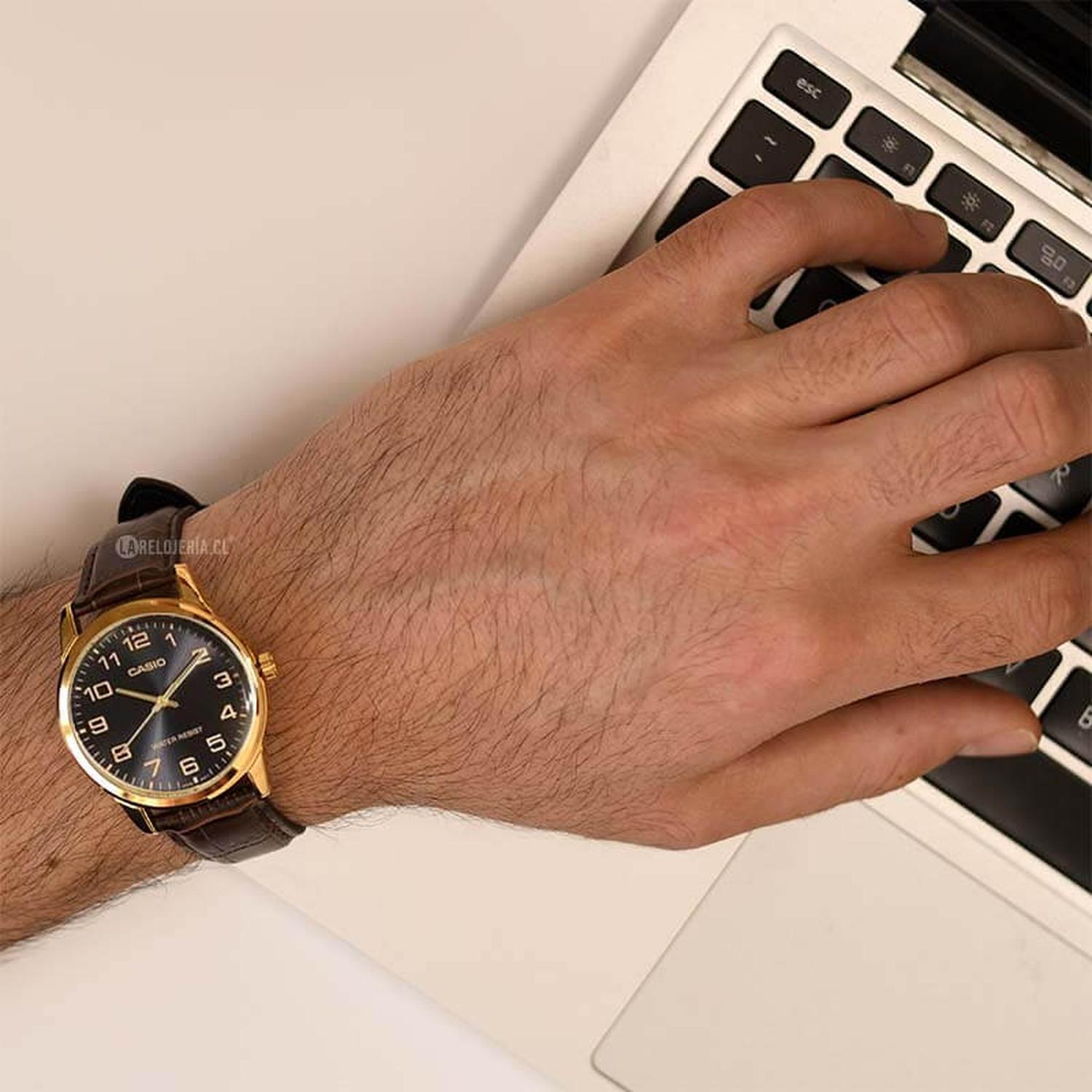 RELOJ CASIO HOMBRE ANALOGICO MTP-V001GL-1B - 2