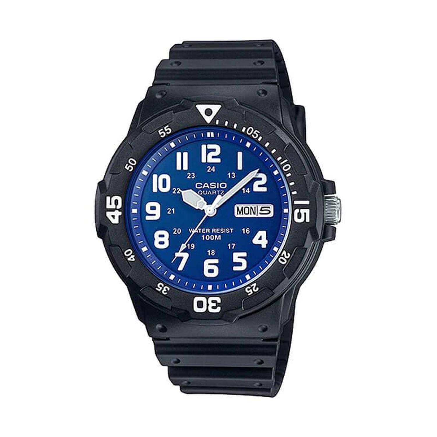 RELOJ CASIO HOMBRE ANALOGICO MRW-200H-2B2V - 1