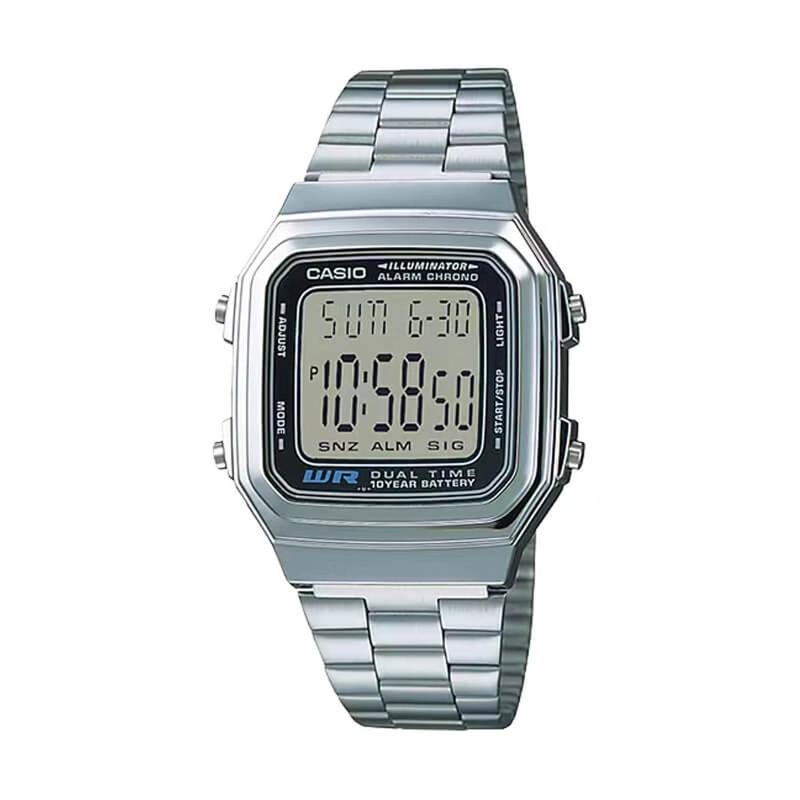 RELOJ CASIO UNISEX DIGITAL A-178WA-1 - 1