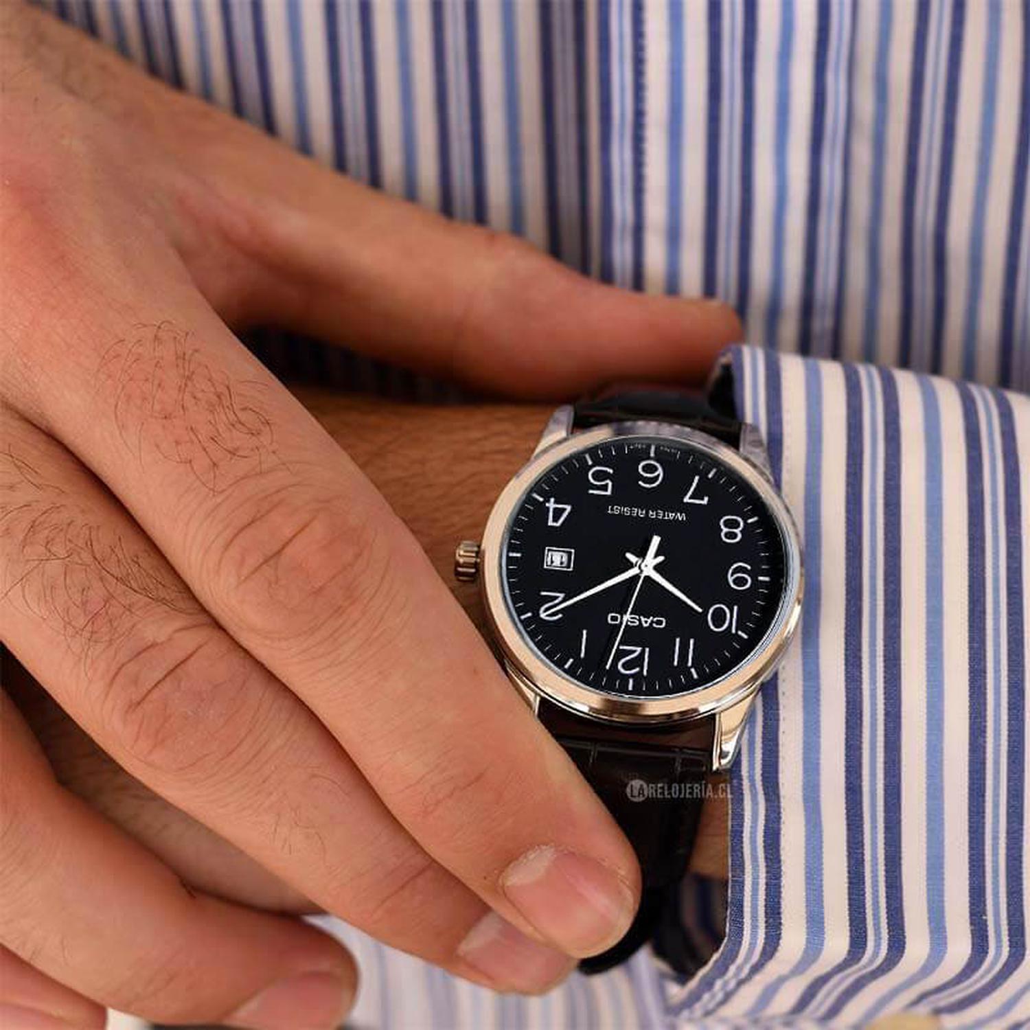RELOJ CASIO HOMBRE ANALOGICO MTP-V002L-1B - 2