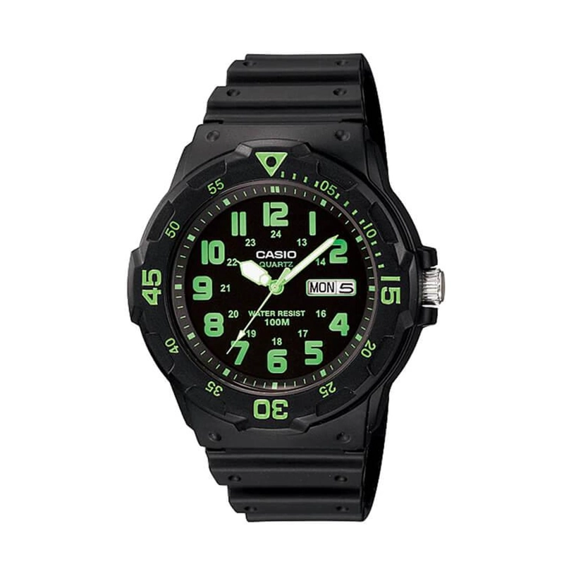 RELOJ CASIO HOMBRE ANALOGICO MRW-200H-3BV - 1