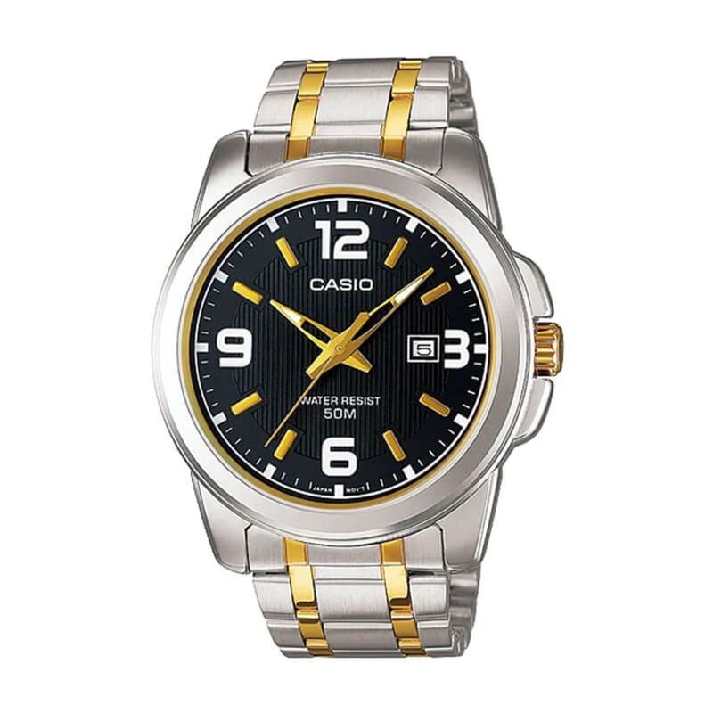 RELOJ CASIO HOMBRE ANALOGICO MTP-1314SG-1AV - 1