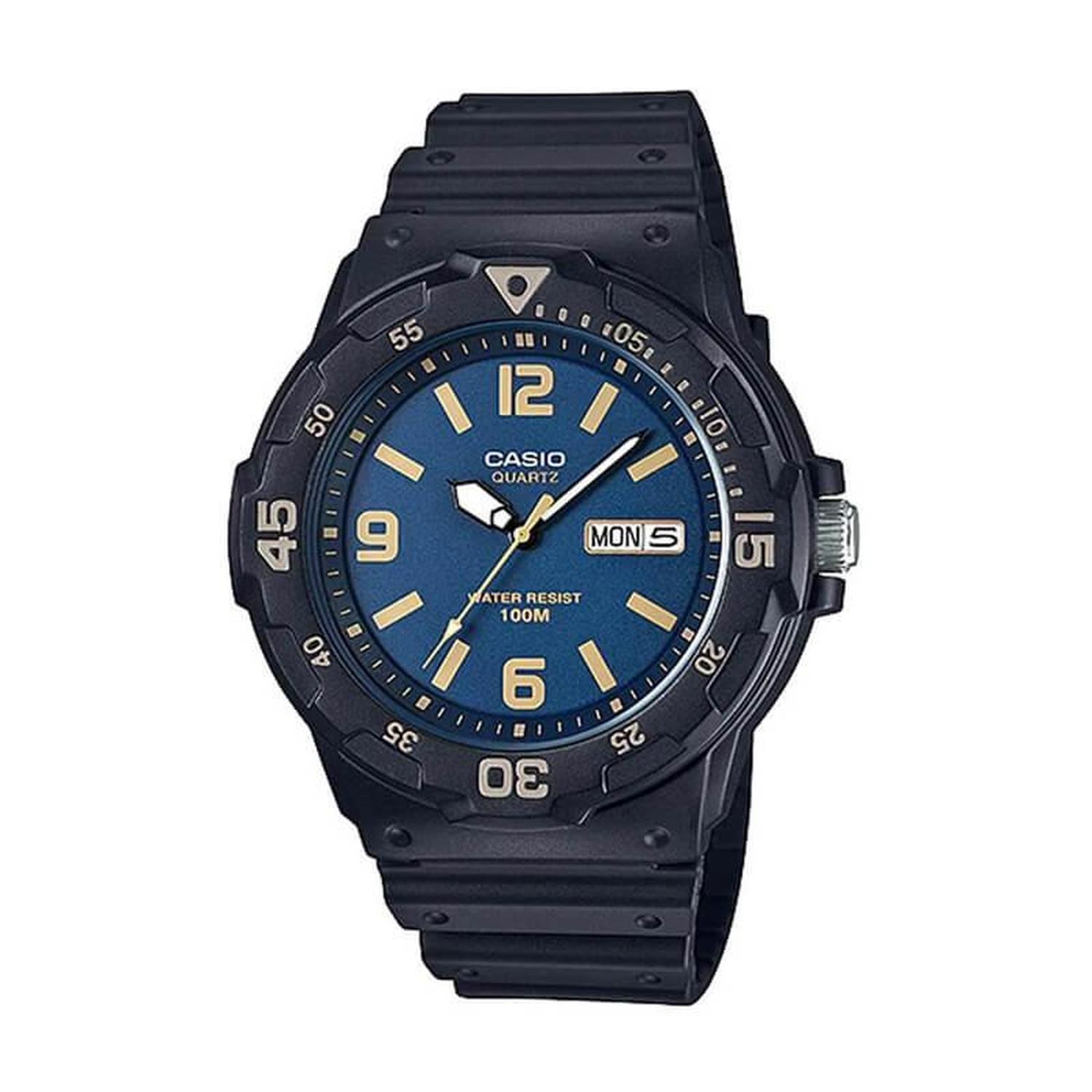 RELOJ CASIO HOMBRE ANALOGICO MRW-200H-2B3V - 1
